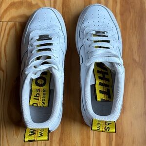 Nike White and Yellow Sneakers